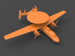 e-2 hawkeye 3D 프린트 모델