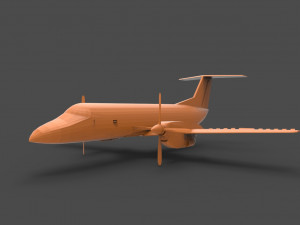 embraer emb 120 3Dプリントモデル
