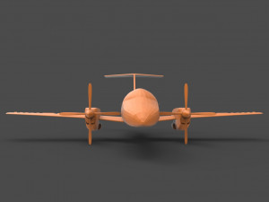embraer emb 120 Modello di stampa 3D