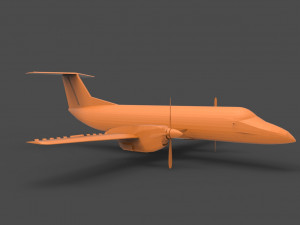 embraer emb 120 Modello di stampa 3D