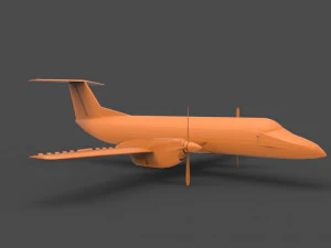 embraer emb 120 3D Print Model