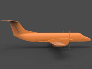 embraer emb 120 3D Print Model