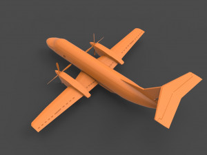 embraer emb 120 Modello di stampa 3D