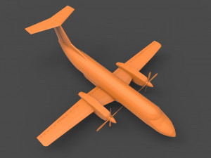 embraer emb 120 Modello di stampa 3D