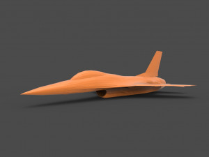 general dynamics f-16 3D Print Model
