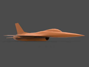 general dynamics f-16 3D Print Model