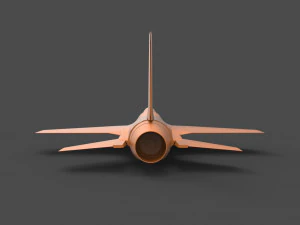 general dynamics f-16 3D Print Model