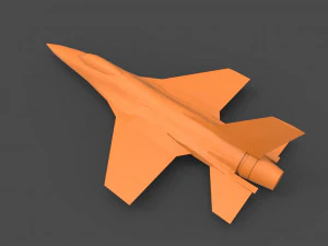 general dynamics f-16 3D Print Model