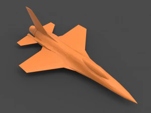 general dynamics f-16 3D Print Model