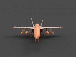 f-18 hornet 3Dプリントモデル