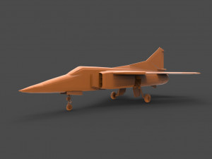 mikoyan-gurevich mig-23 3D Print Model