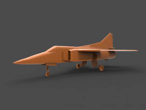 mikoyan-gurevich mig-23 Modelo de Impressão 3D