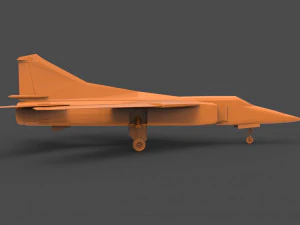 mikoyan-gurevich mig-23 3D Print Model