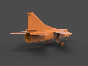 mikoyan-gurevich mig-23 3D Print Model