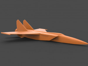 mikoyan-gurevich mig-25 3D-printmodel