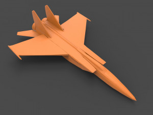 mikoyan-gurevich mig-25 3D-printmodel