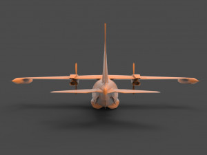 mitsubishi mu-2 3D-printmodel
