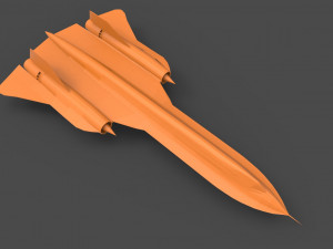 sr-71 3Dプリントモデル