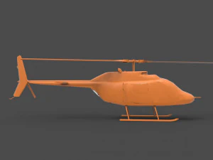 bell helicopter 3D Print Model