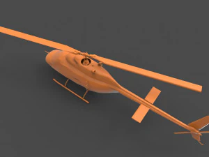 bell helicopter 3D Print Model
