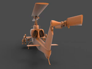 ah 1 3D Print Model
