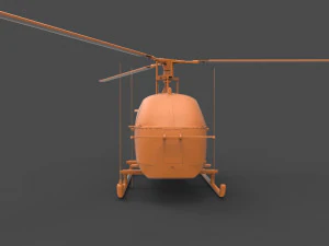 alouette ii 3D Print Model