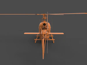 alouette ii 3D Print Model