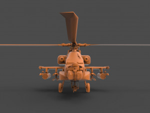 apache 3D 打印模型
