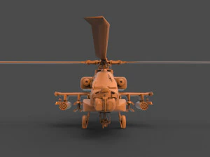 阿帕奇 3D 打印模型