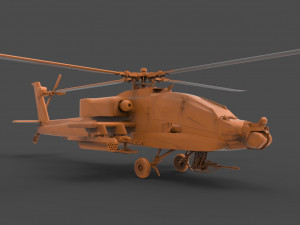 apache 3D 打印模型