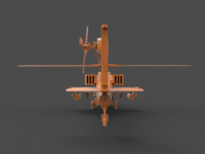 apache 3D 打印模型