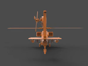 阿帕奇 3D 打印模型