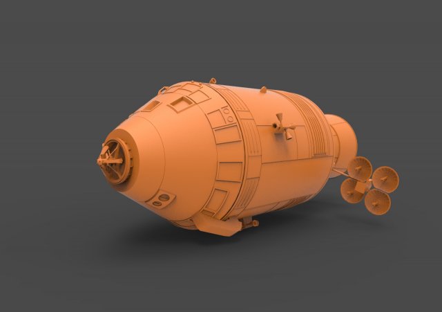 apollo 3D Принт Модель .c4d .max .obj .3ds .fbx .stl .blend 