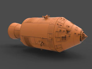 apollo 3D Print Model