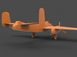 b-25j 3Dプリントモデル