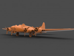b-17 3D Baskı Modeli