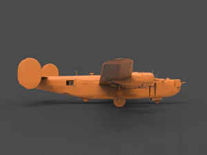 b-24j 3D Print Model