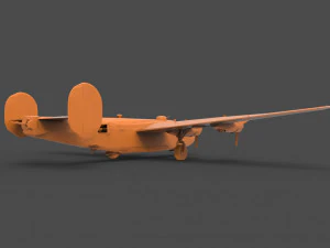 b-24j 3D Print Model