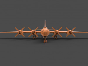 b-29 3D Print Model