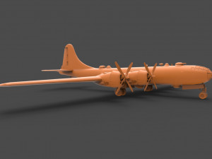 b-29 3D Print Model