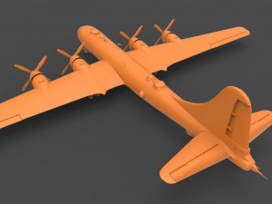 b-29 3D Print Model