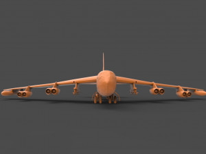 b-52 3D-Druckmodell