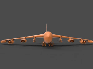 b-52 3D Print Model