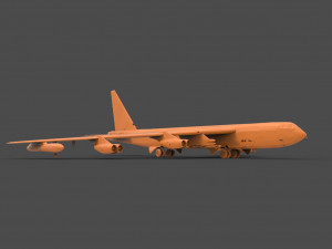 b-52 3D-Druckmodell