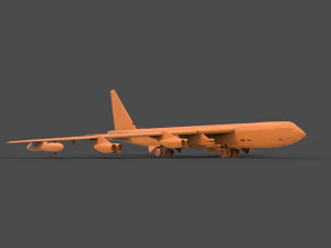 b-52 3D Print Model