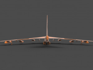 b-52 3D-Druckmodell