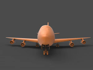 b747 3D Принт Модель