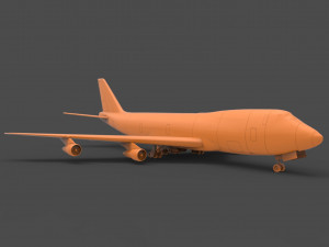 b747 3D Baskı Modeli