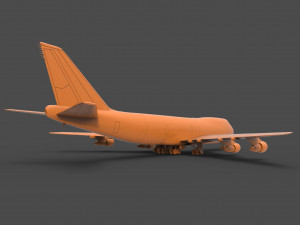 b747 3D Baskı Modeli