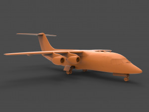bae 146 3D 프린트 모델